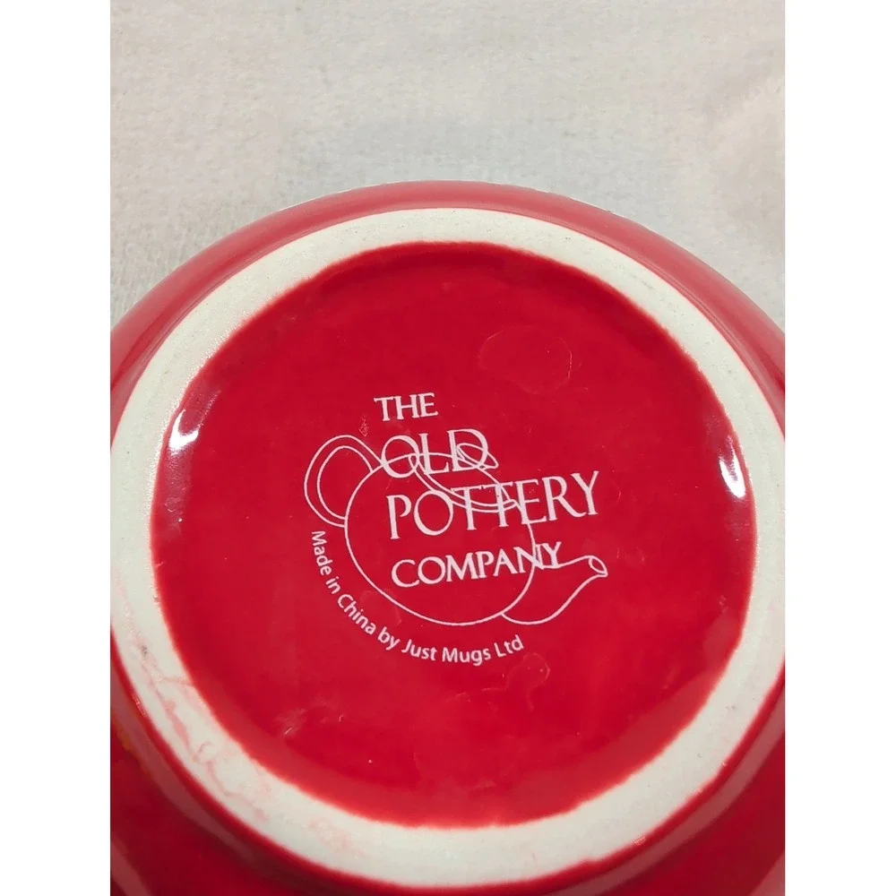 The Old Pottery Company vibrant red
